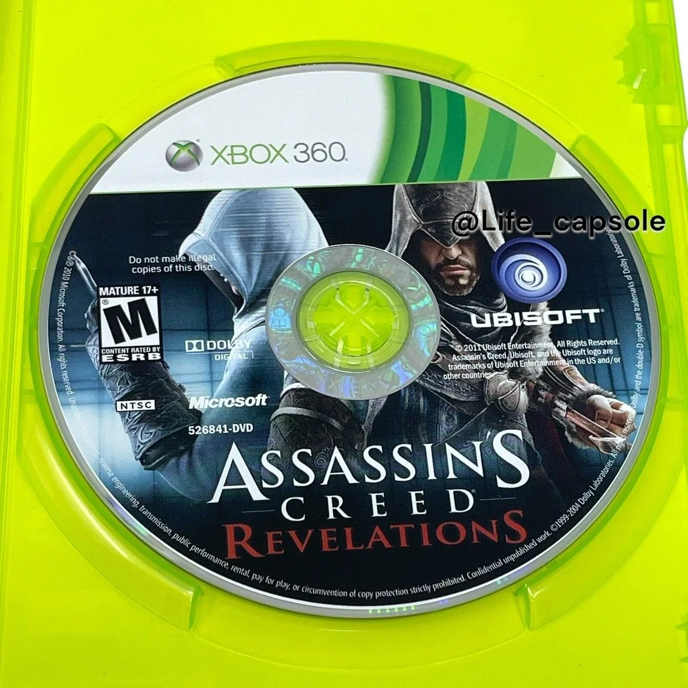 Xbox 360 Assassin's Creed Revelations Complete CIB In Great Condition Video Game